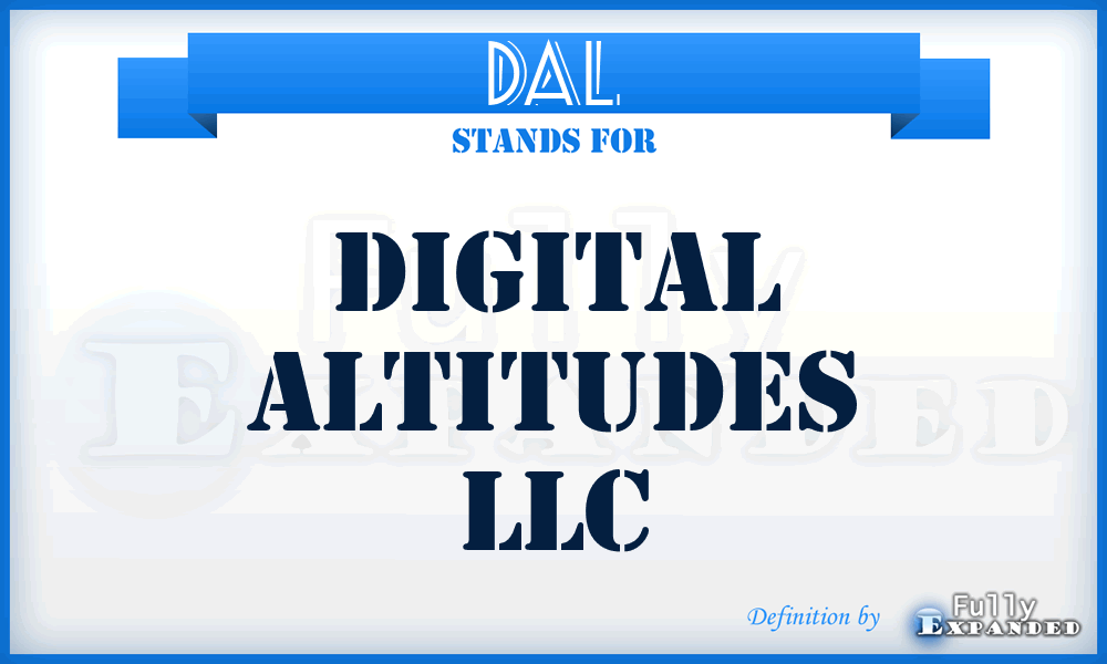 DAL - Digital Altitudes LLC