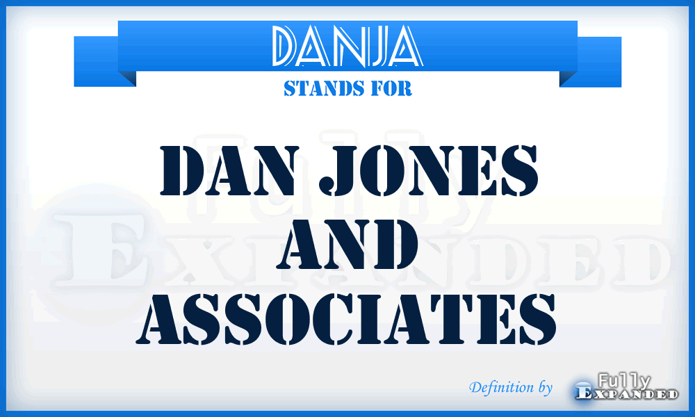 DANJA - DAN Jones and Associates