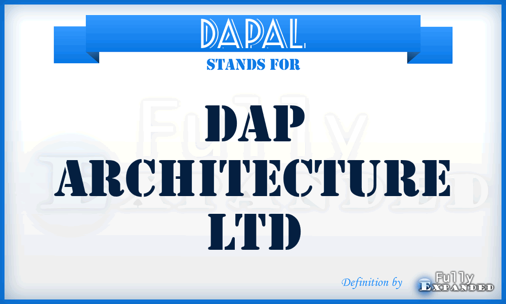 DAPAL - DAP Architecture Ltd