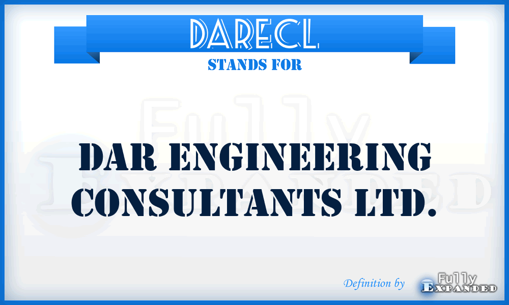 DARECL - DAR Engineering Consultants Ltd.