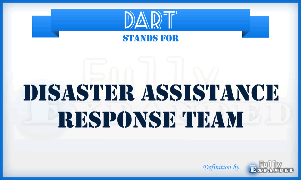 DART - disaster assistance response team