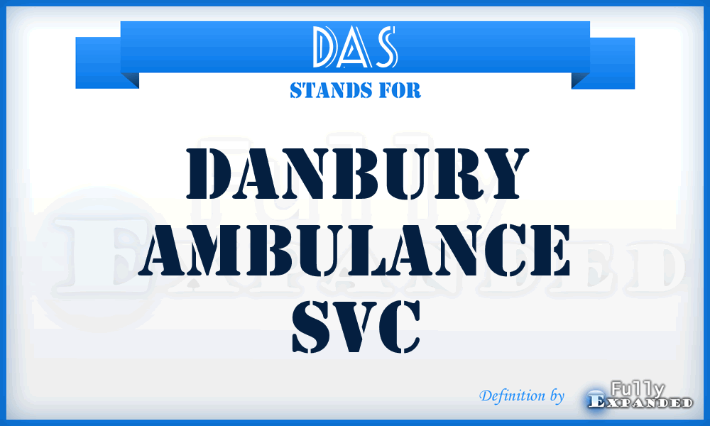DAS - Danbury Ambulance Svc