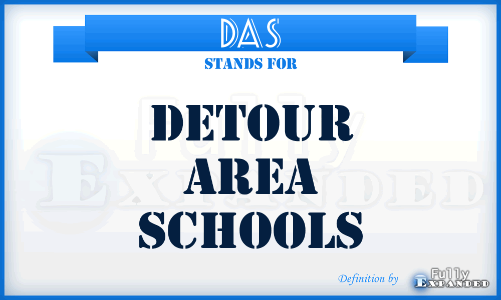 DAS - Detour Area Schools