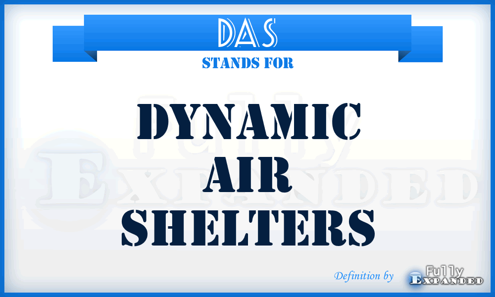 DAS - Dynamic Air Shelters