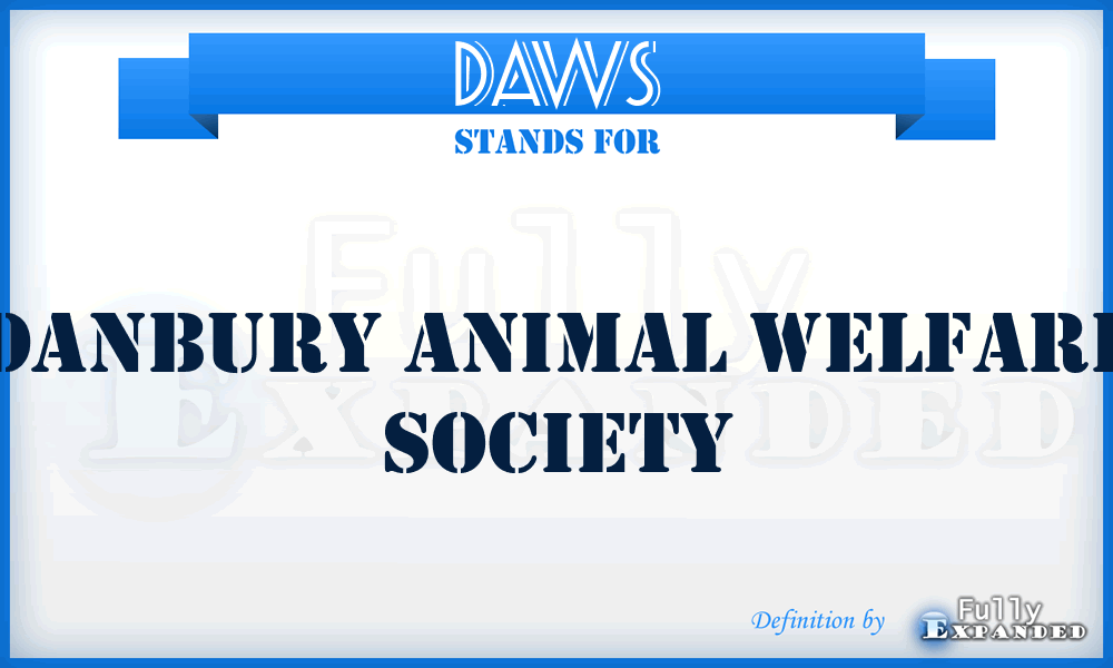 DAWS - Danbury Animal Welfare Society