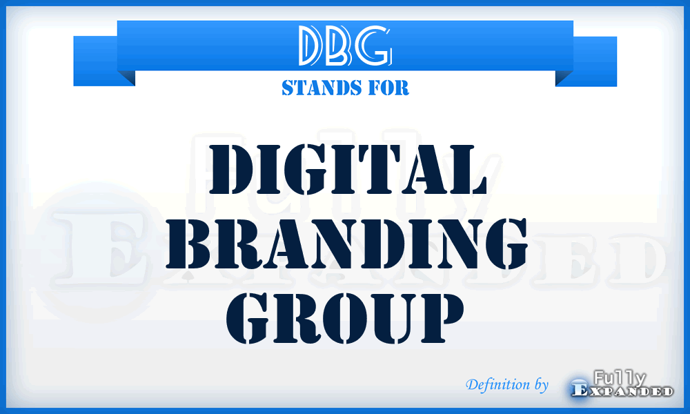 DBG - Digital Branding Group