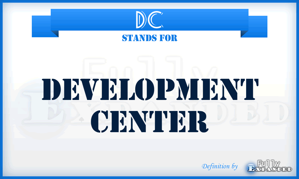 DC - Development Center