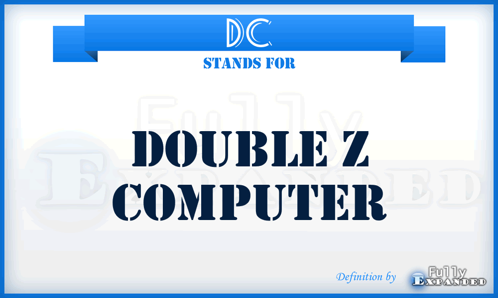 DC - Double z Computer