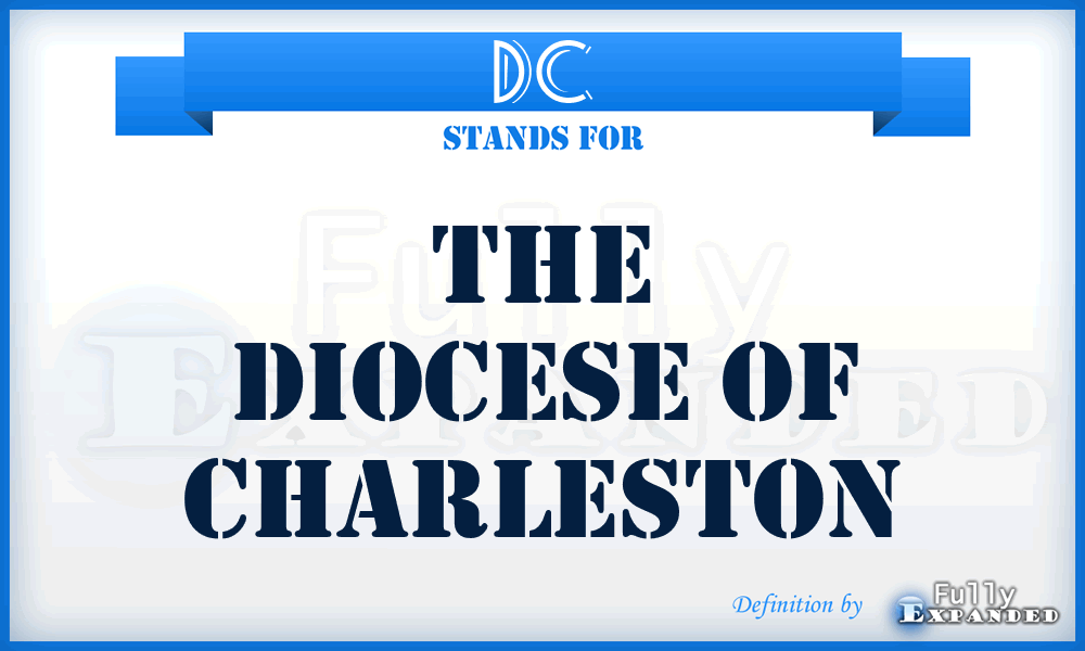 DC - The Diocese of Charleston