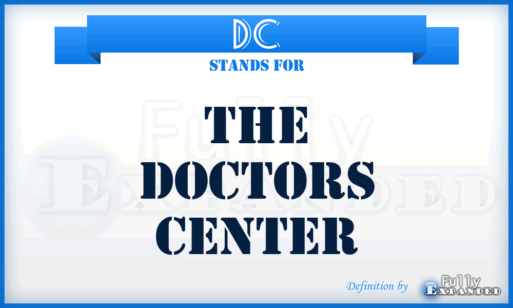 DC - The Doctors Center