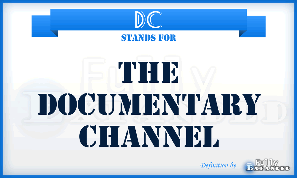 DC - The Documentary Channel
