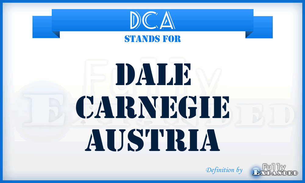 DCA - Dale Carnegie Austria