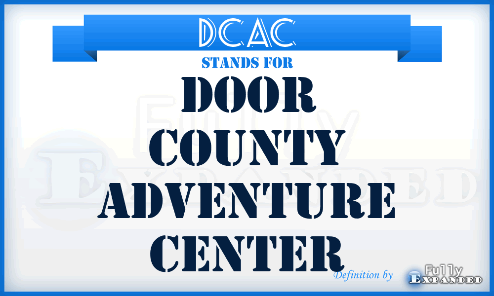 DCAC - Door County Adventure Center