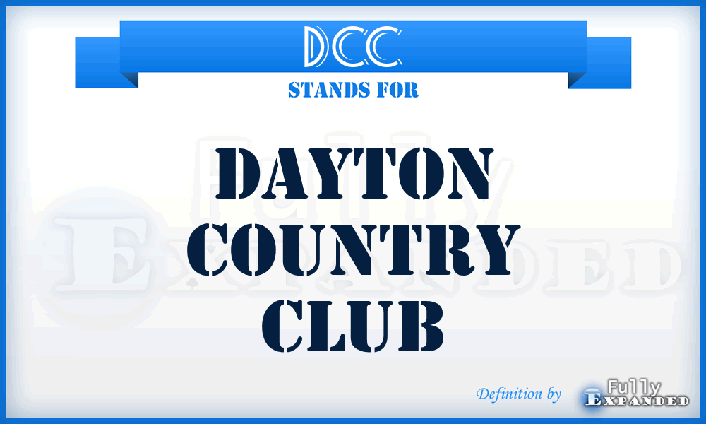 DCC - Dayton Country Club