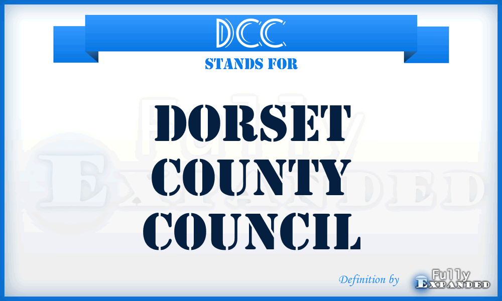 DCC - Dorset County Council