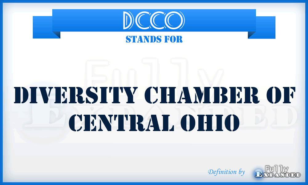 DCCO - Diversity Chamber of Central Ohio