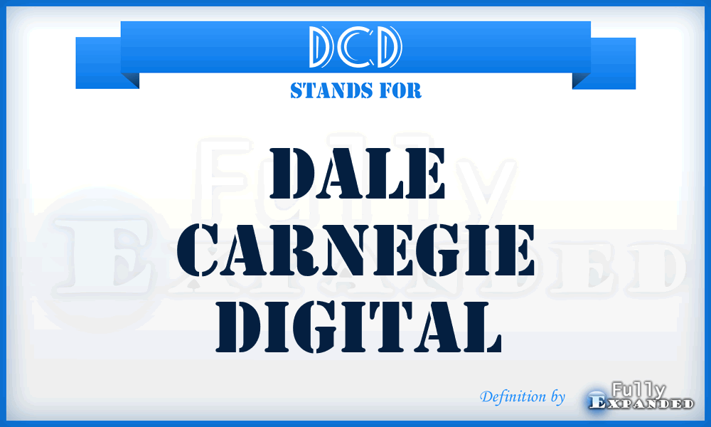 DCD - Dale Carnegie Digital