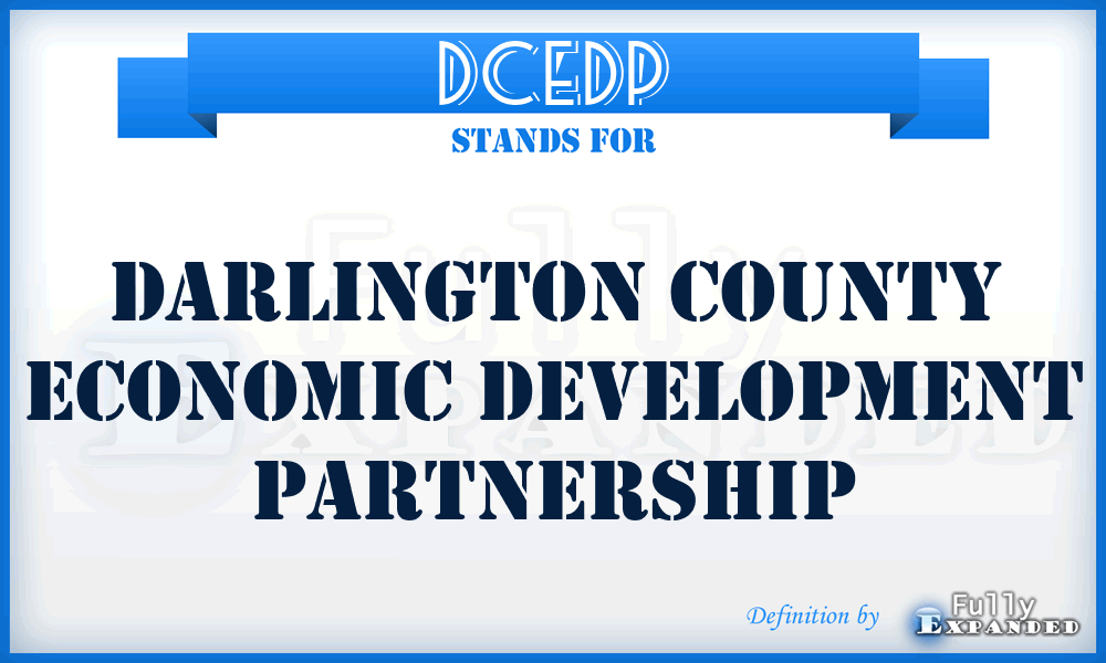 DCEDP - Darlington County Economic Development Partnership