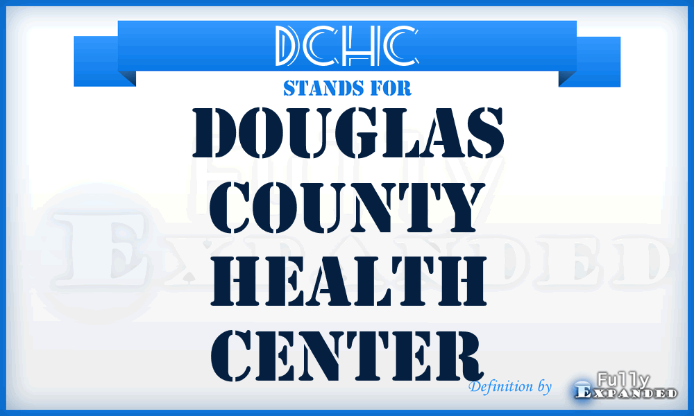 DCHC - Douglas County Health Center