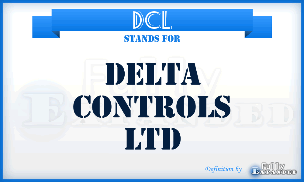 DCL - Delta Controls Ltd
