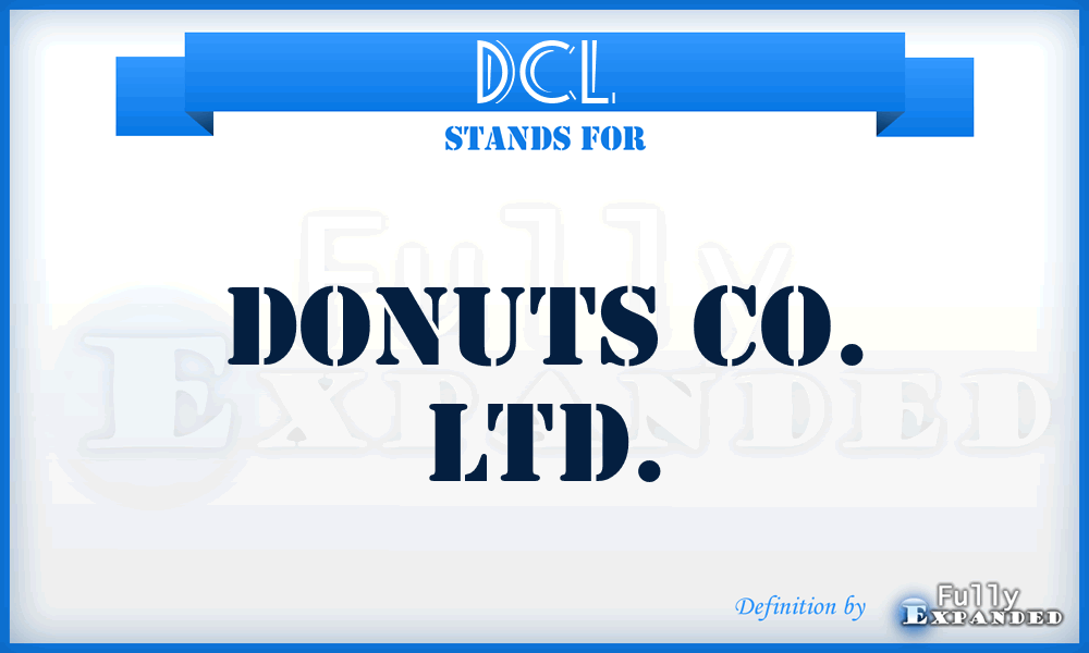 DCL - Donuts Co. Ltd.