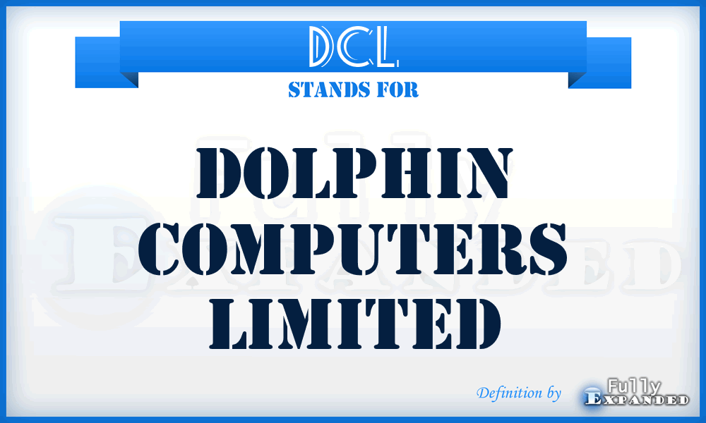 DCL - Dolphin Computers Limited