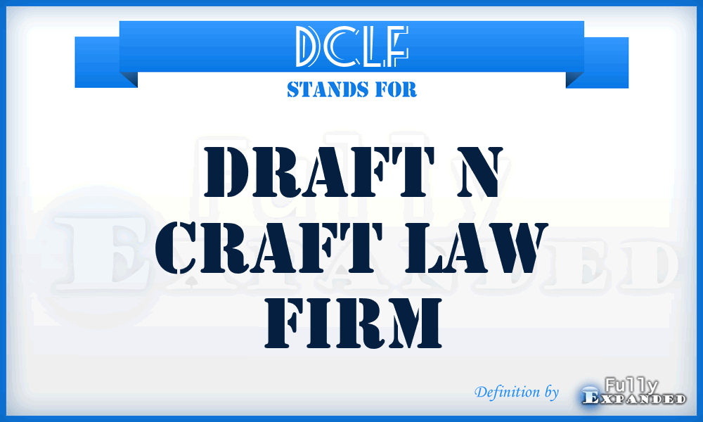 DCLF - Draft n Craft Law Firm