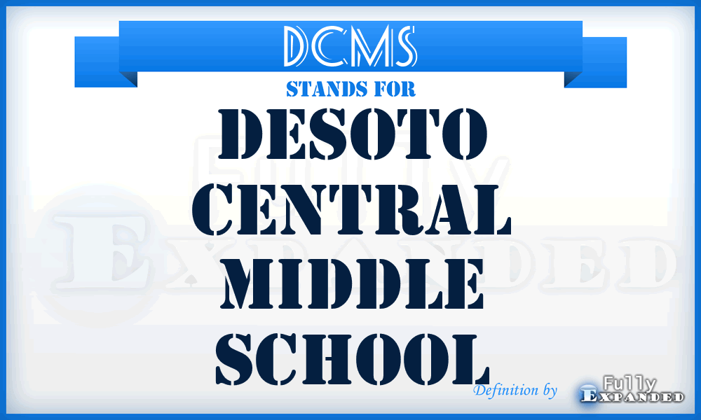 DCMS - DeSoto Central Middle School
