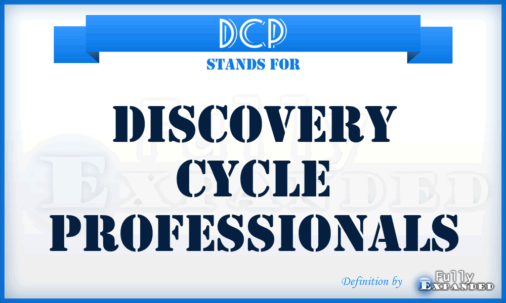DCP - Discovery Cycle Professionals