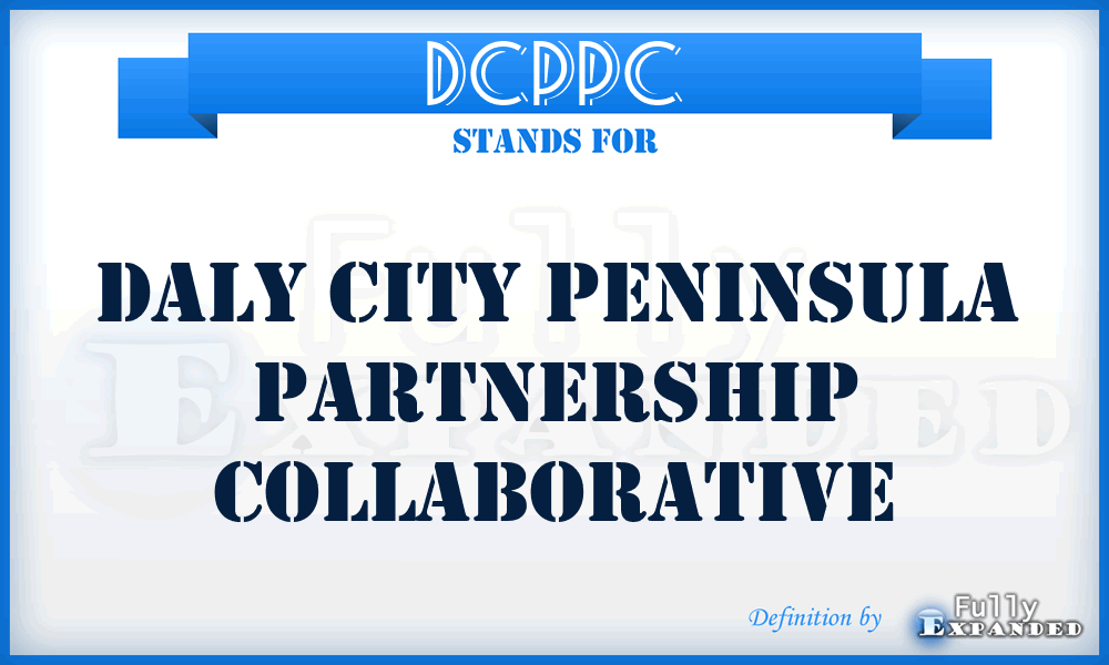 DCPPC - Daly City Peninsula Partnership Collaborative