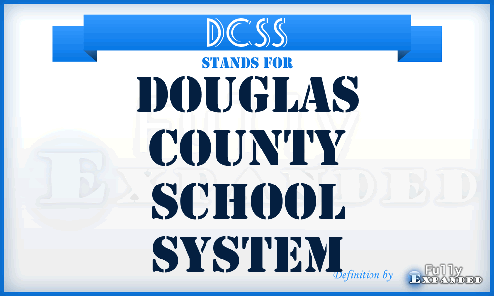 DCSS - Douglas County School System