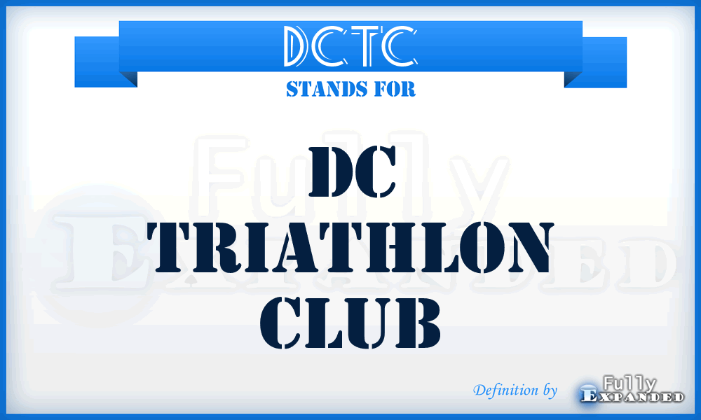 DCTC - DC Triathlon Club