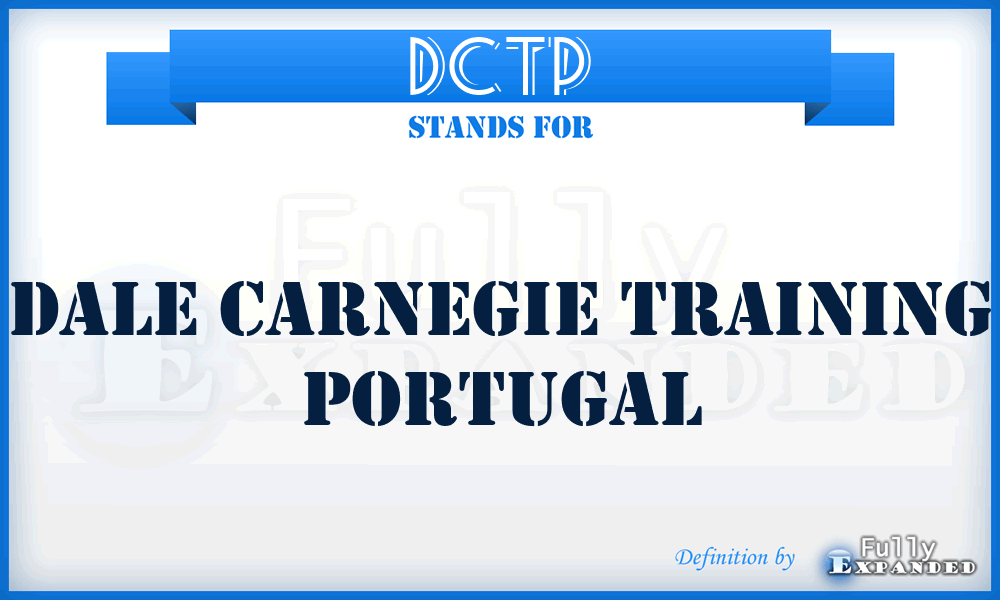 DCTP - Dale Carnegie Training Portugal