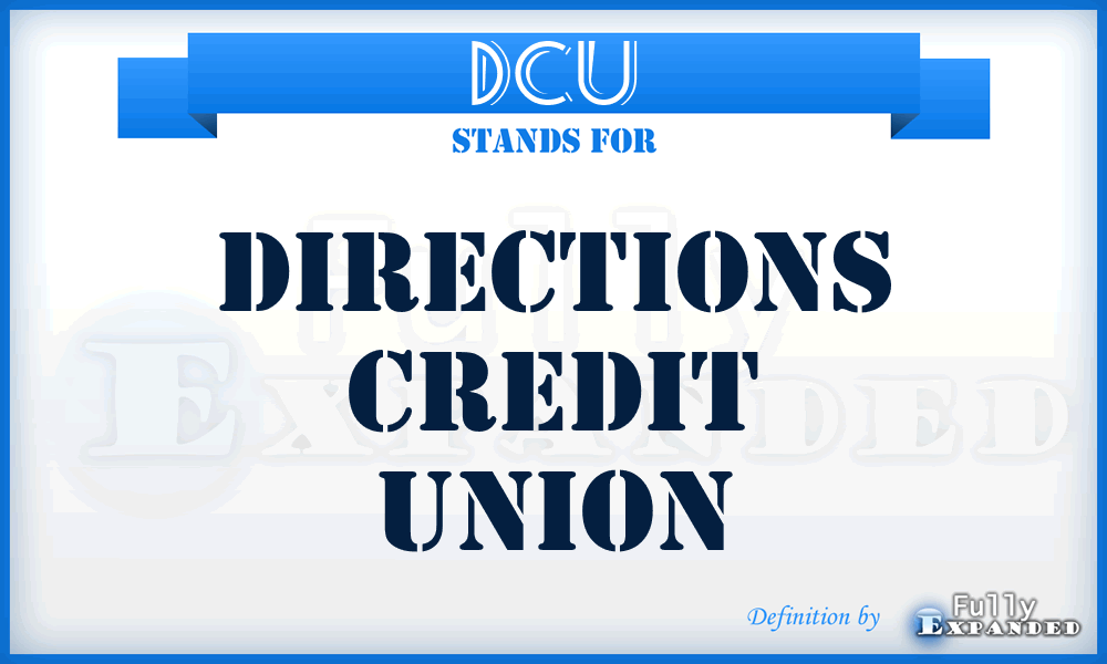 DCU - Directions Credit Union