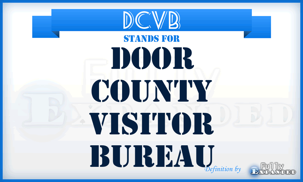 DCVB - Door County Visitor Bureau