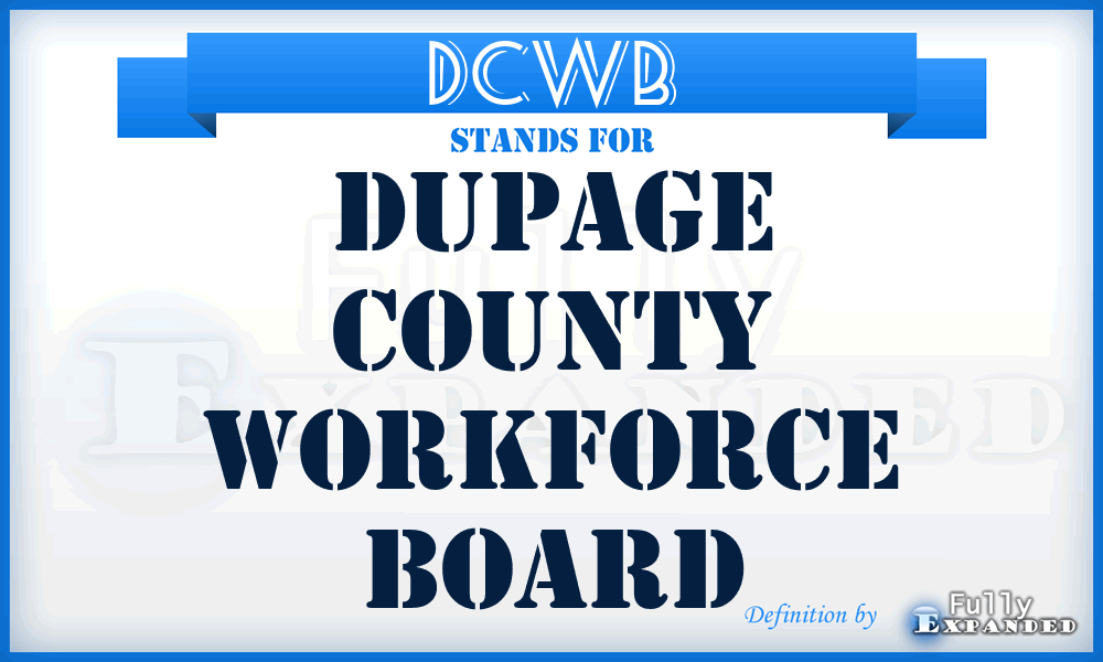 DCWB - Dupage County Workforce Board