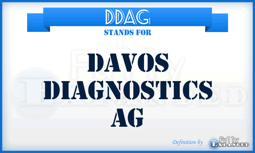 DDAG - Davos Diagnostics AG