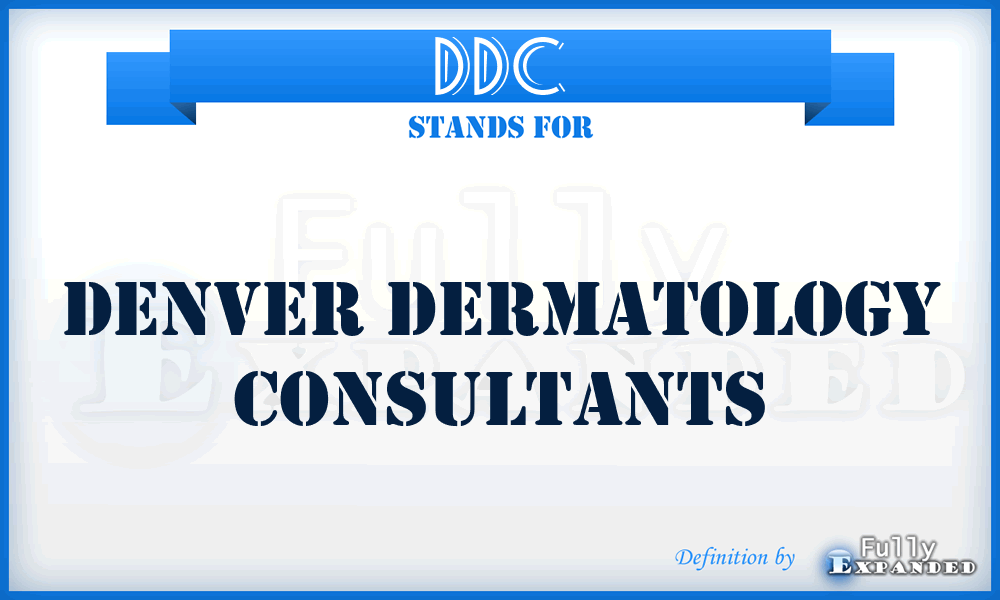 DDC - Denver Dermatology Consultants