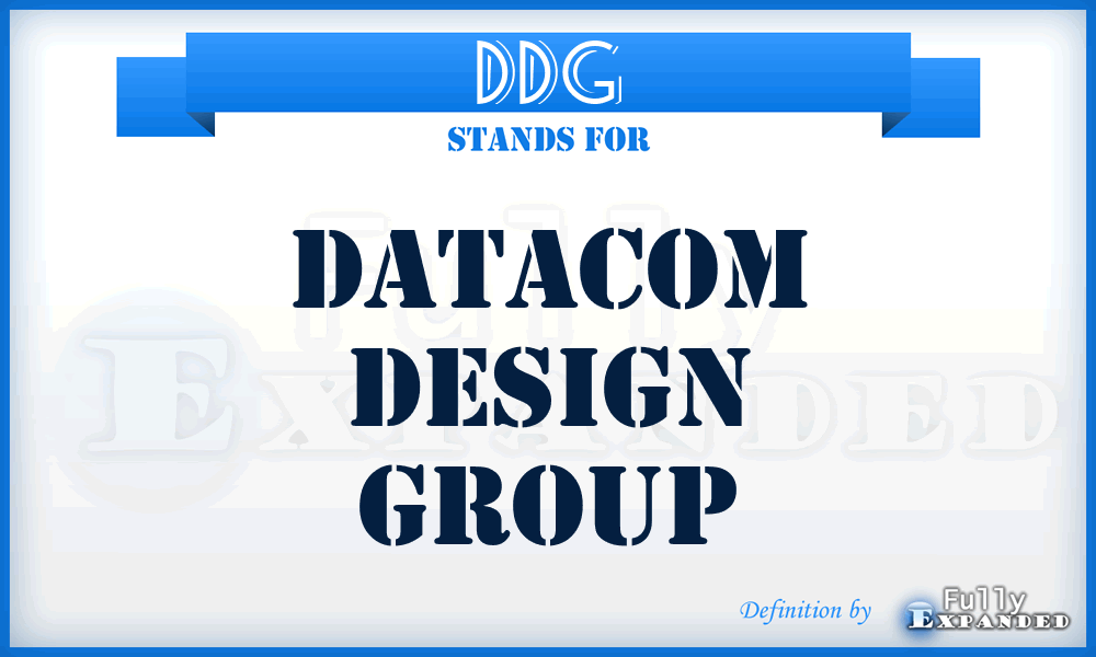 DDG - Datacom Design Group