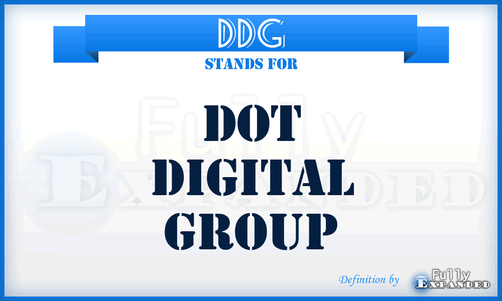 DDG - Dot Digital Group
