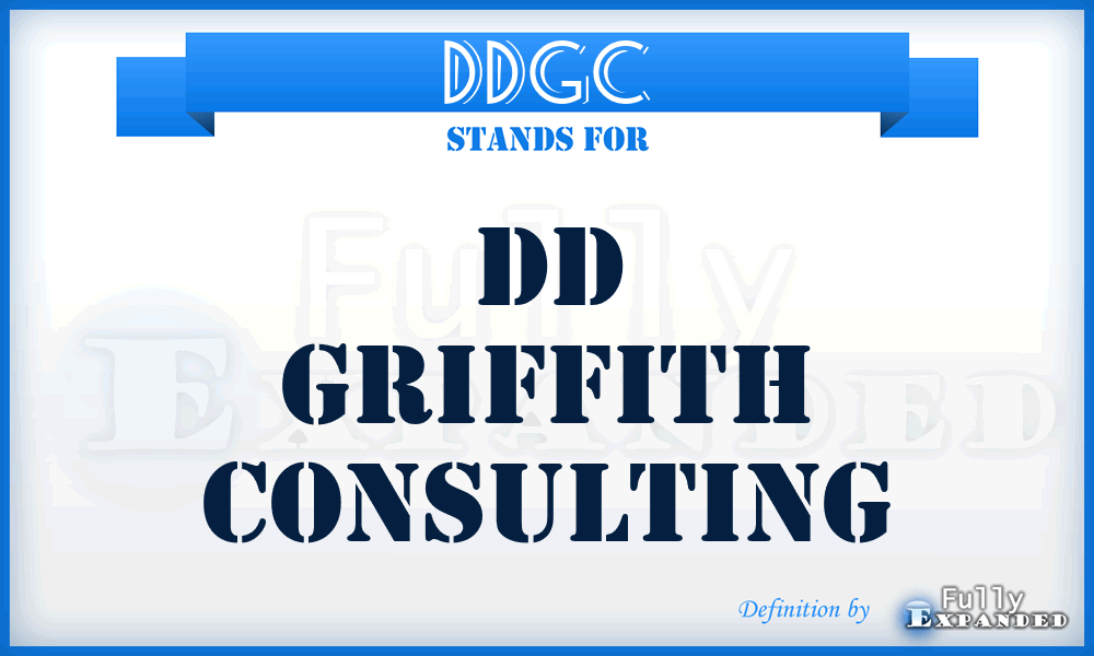 DDGC - DD Griffith Consulting