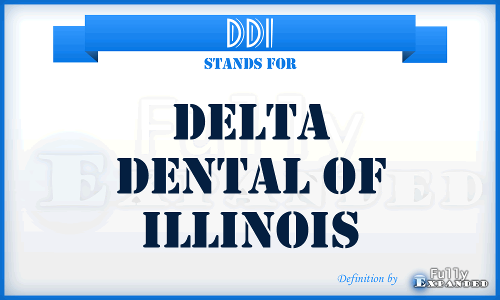 DDI - Delta Dental of Illinois