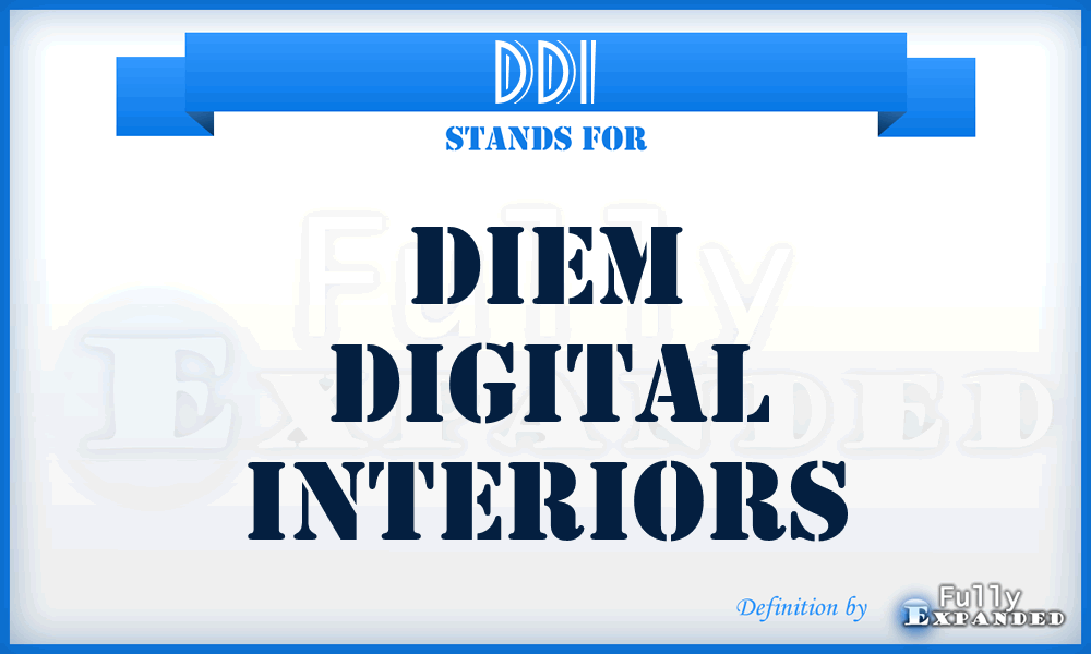 DDI - Diem Digital Interiors