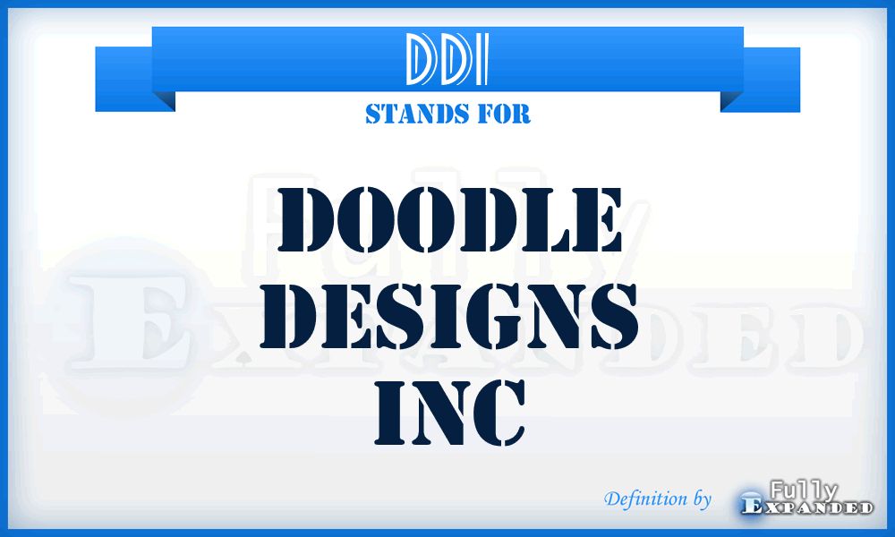 DDI - Doodle Designs Inc
