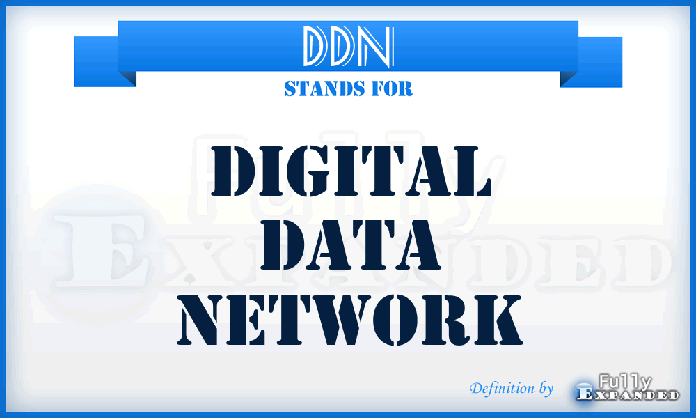DDN - digital data network