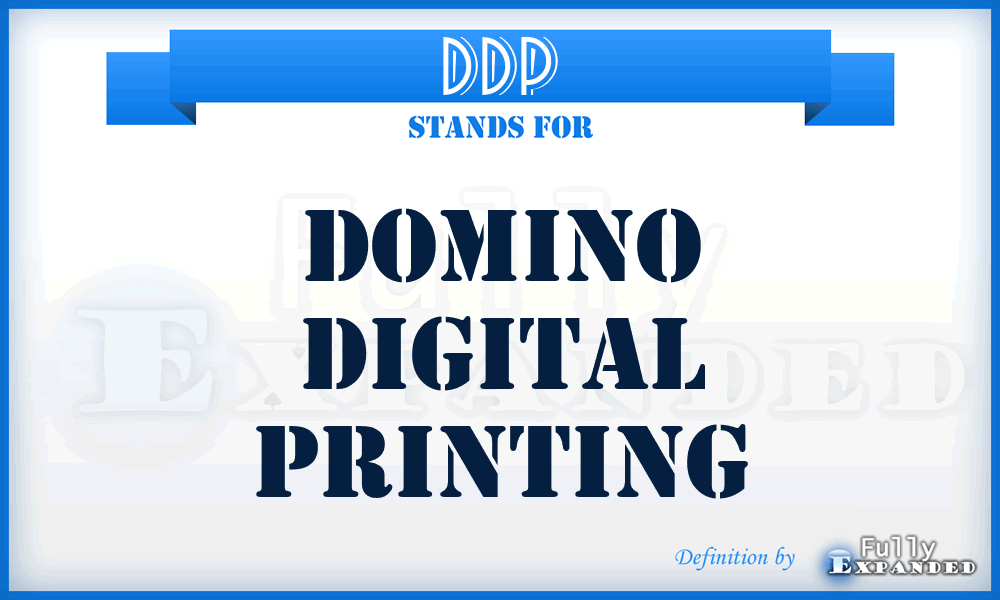 DDP - Domino Digital Printing
