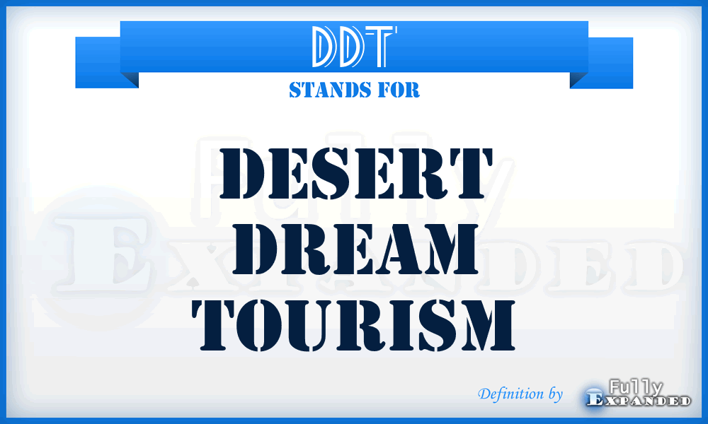 DDT - Desert Dream Tourism