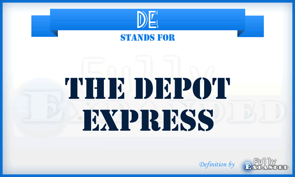 DE - The Depot Express