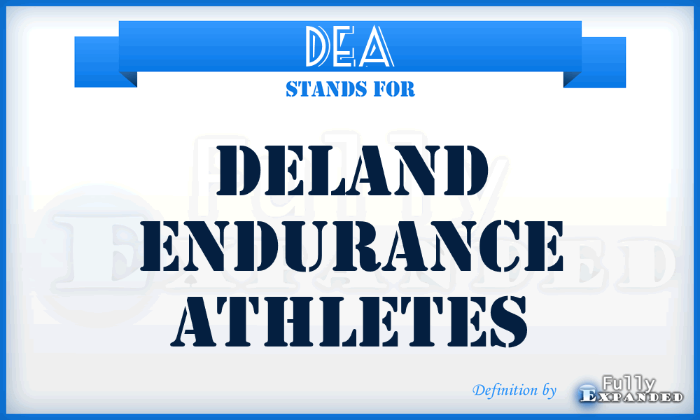 DEA - Deland Endurance Athletes