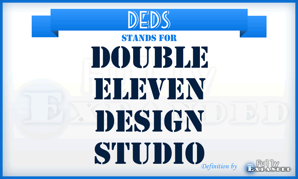 DEDS - Double Eleven Design Studio